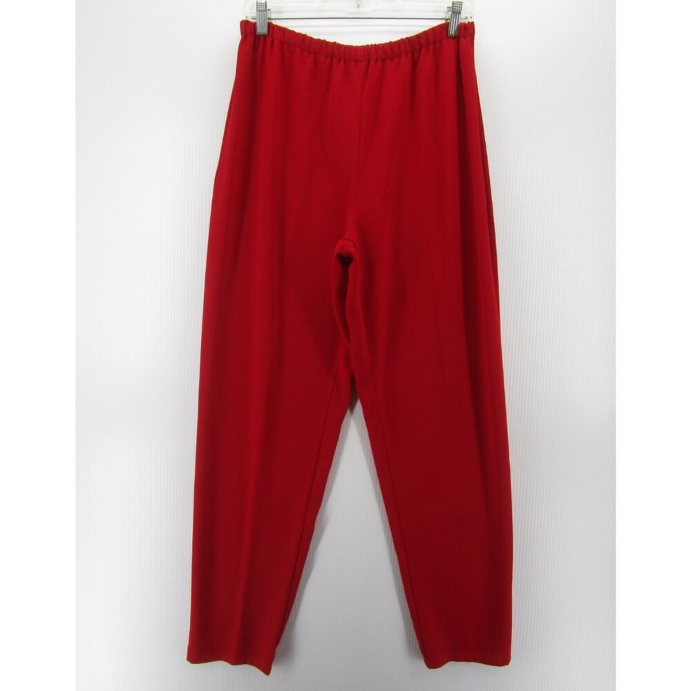 Maggie Shepherd Pants Medium Leggings Tapered High Rise Minimalist *